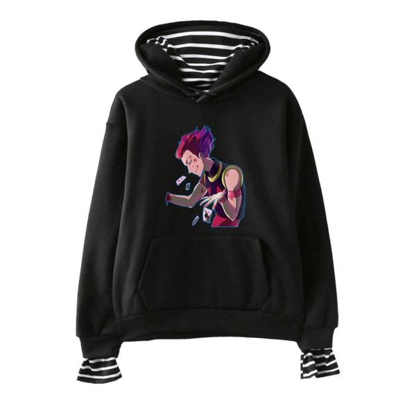 anime hxh hunter x hunter hisoka fake two piece hoodies sweatshirts harajuku womenmen hip hop hoodie funny clothes outerwear3103566, Black
anime hxh hunter x hunter hisoka fake two piece hoodies sweatshirts harajuku womenmen hip hop hoodie funny clothes outerwear3103566, Black