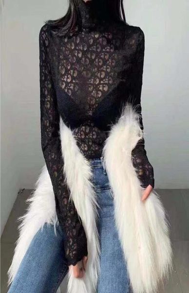 the latest design lace longsleeved tshirt women web celebrity with a high collar temperament lace slim inner longsleeved5955481, White
the latest design lace longsleeved tshirt women web celebrity with a high collar temperament lace slim inner longsleeved5955481, White