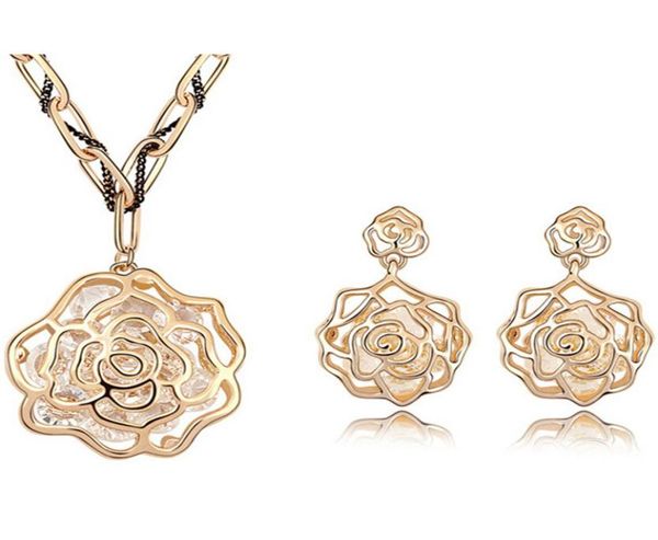 dubai jewelry sets 18k gold plated vintage necklace earrings rhinestone antique rose flower long chain necklace pendants vintage 63131308, Silver
dubai jewelry sets 18k gold plated vintage necklace earrings rhinestone antique rose flower long chain necklace pendants vintage 63131308, Silver