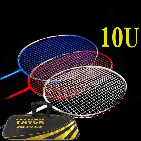 badminton rackets professional badminton racket full carbon 10u men and women single scompetition training offensive carbon fiber handle q23
badminton rackets professional badminton racket full carbon 10u men and women single scompetition training offensive carbon fiber handle q23