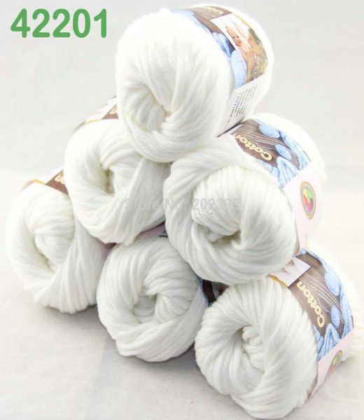 lot of 6 ballsx50g special thick worsted 100 cotton knitting yarn white 22013408730, Black;white
lot of 6 ballsx50g special thick worsted 100 cotton knitting yarn white 22013408730, Black;white