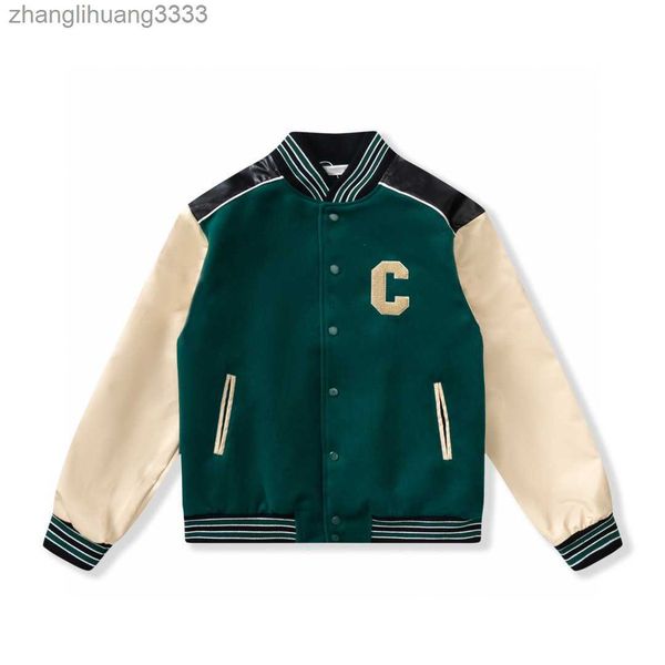 2023 mens designer jacket men coats flight jacke baseball uniform letter c embroidery pu leather comfortable pearl clasp fashion men's, Black;brown
2023 mens designer jacket men coats flight jacke baseball uniform letter c embroidery pu leather comfortable pearl clasp fashion men's, Black;brown