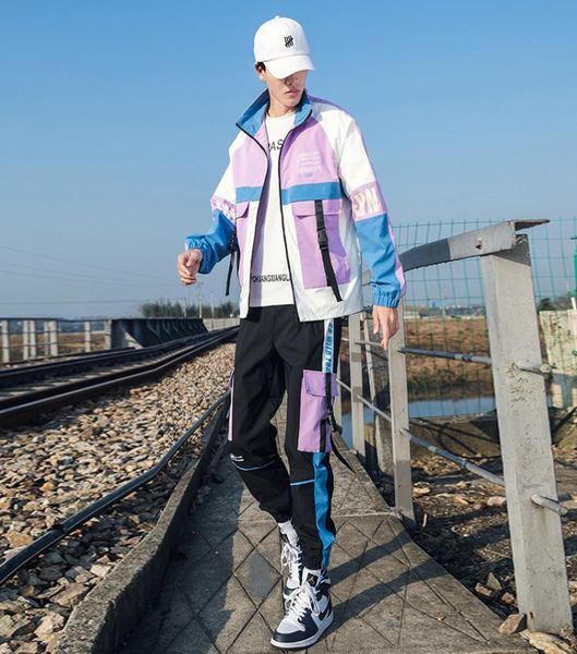 streetwear men039s tracksuit set ribbons jackets and coats two pieces sets 2021 new hip hop men sweatsuit clothing7956079, Gray
streetwear men039s tracksuit set ribbons jackets and coats two pieces sets 2021 new hip hop men sweatsuit clothing7956079, Gray
