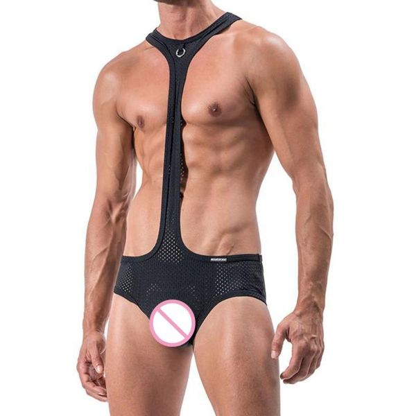 men039s body shapers mens black mesh wrestling breathable singlet hole elastic bodysuit male jockstrap underwear erotic bo2625333, Black;brown
men039s body shapers mens black mesh wrestling breathable singlet hole elastic bodysuit male jockstrap underwear erotic bo2625333, Black;brown
