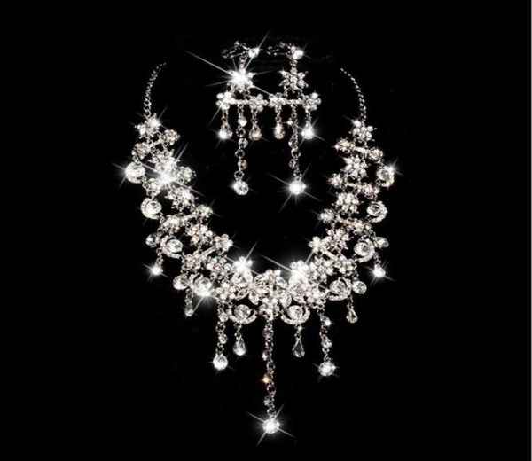 bridal jewelry necklace earrings set up for a new party dress wedding gown jewelry2857022, Slivery;golden
bridal jewelry necklace earrings set up for a new party dress wedding gown jewelry2857022, Slivery;golden