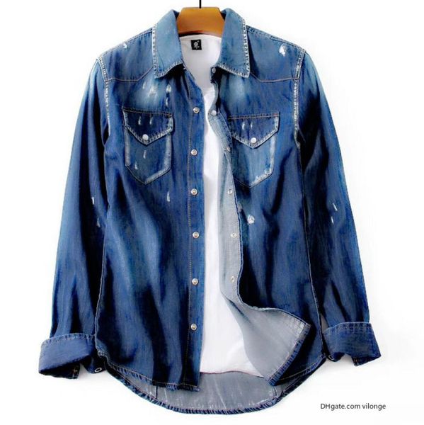 mens designer denim jacket jeans pierced bleach wash retro dsj2 casual fit denim shirt italy brand handsome man 794752, White;black
mens designer denim jacket jeans pierced bleach wash retro dsj2 casual fit denim shirt italy brand handsome man 794752, White;black