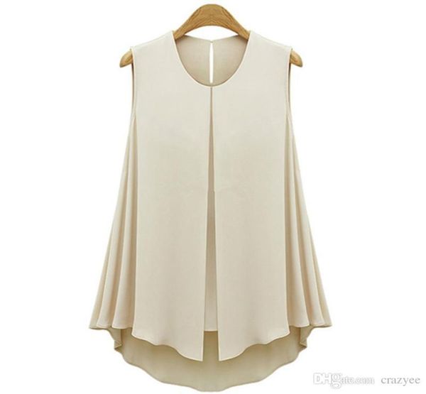 2017 summer style chiffon blouses women shirt fashion ruffles sleeveless oneck casual women shirts sxl plus size lb7245014, White
2017 summer style chiffon blouses women shirt fashion ruffles sleeveless oneck casual women shirts sxl plus size lb7245014, White