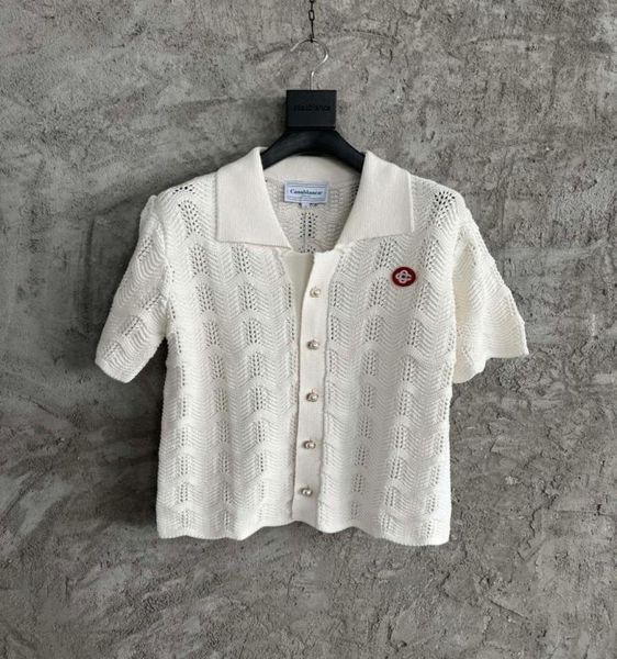 2023 spring summer new designer shirts highquality knitted material hollow design fashion singlebreasted us size luxury mens shor3782362, White;black
2023 spring summer new designer shirts highquality knitted material hollow design fashion singlebreasted us size luxury mens shor3782362, White;black