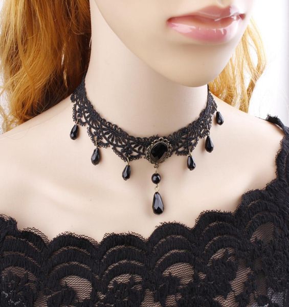 vintage court gothic personality multilayer crystal lace necklace clavicle chain necklace whole7546170, Golden;silver
vintage court gothic personality multilayer crystal lace necklace clavicle chain necklace whole7546170, Golden;silver