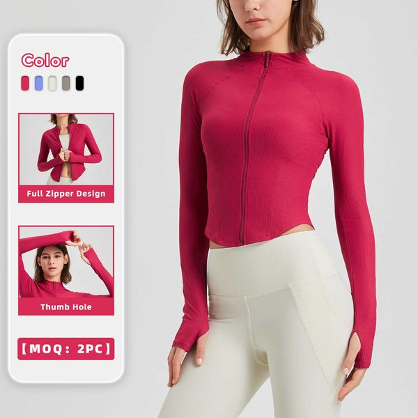 lu lu custom oem women wear thumb sleeve sports jacket with zipper workout fitness yoga jacket
lu lu custom oem women wear thumb sleeve sports jacket with zipper workout fitness yoga jacket