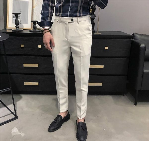 new men039s suit pants trousers slacks male trousers straight slim fit mens dress pants 3 color 2834 2796937, Black 
new men039s suit pants trousers slacks male trousers straight slim fit mens dress pants 3 color 2834 2796937, Black