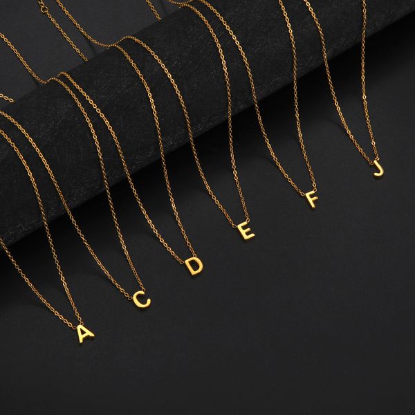 minimalist initial a-z letter necklace for women alphabet stainless steel choker chains jewelry birthday gift, Silver
minimalist initial a-z letter necklace for women alphabet stainless steel choker chains jewelry birthday gift, Silver