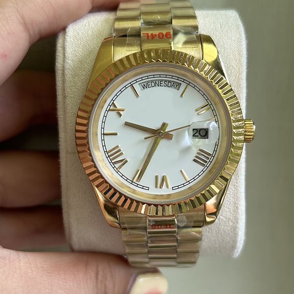 watch men's and women's luxury designer watch sapphire 40/36mm blue dial 904l stainless steel waterproof double fold automatic mec, Slivery;brown
watch men's and women's luxury designer watch sapphire 40/36mm blue dial 904l stainless steel waterproof double fold automatic mec, Slivery;brown