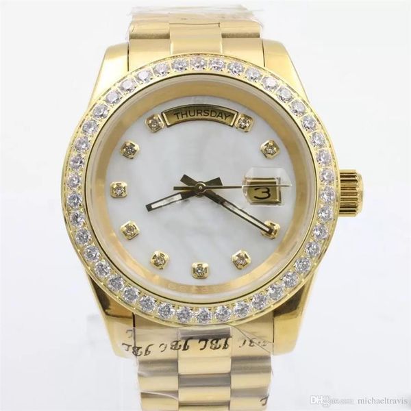 mens watch designer date diamond bezel shell dial automatic movement mechanical sapphire glass gold stainless steel waterproof men260j, Slivery;brown
mens watch designer date diamond bezel shell dial automatic movement mechanical sapphire glass gold stainless steel waterproof men260j, Slivery;brown