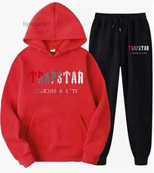 tracksuit trapstars brand printed sportswear men's t shirts 16 colors warm two pieces set loose hoodie sweatshirt pants jogging sweate, Black
tracksuit trapstars brand printed sportswear men's t shirts 16 colors warm two pieces set loose hoodie sweatshirt pants jogging sweate, Black
