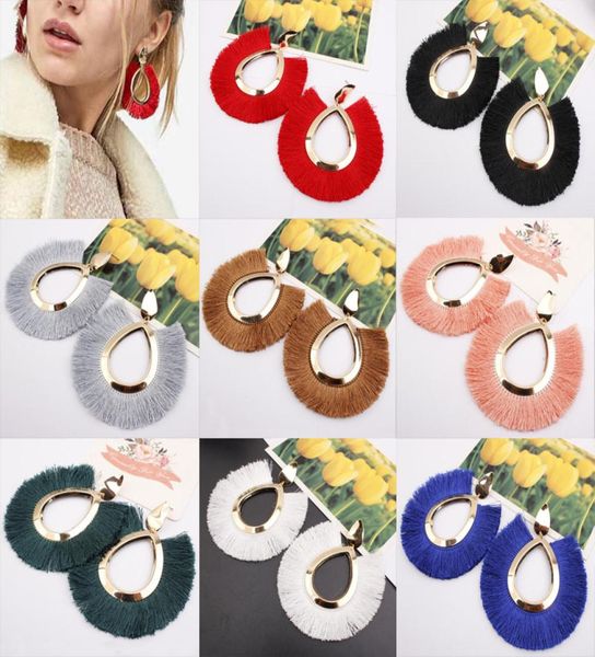 women bohemia style fan shape tassel earrings tassel fringe dangle ear stud vintage earring eardrop jewelry5834426, Silver
women bohemia style fan shape tassel earrings tassel fringe dangle ear stud vintage earring eardrop jewelry5834426, Silver