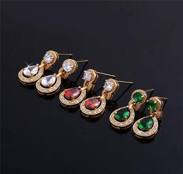 whitegreenred 18k yellow gold plated cubic zirconia diamond exquisite women earrings wedding jewelry for womenlady4865974, Golden;silver
whitegreenred 18k yellow gold plated cubic zirconia diamond exquisite women earrings wedding jewelry for womenlady4865974, Golden;silver