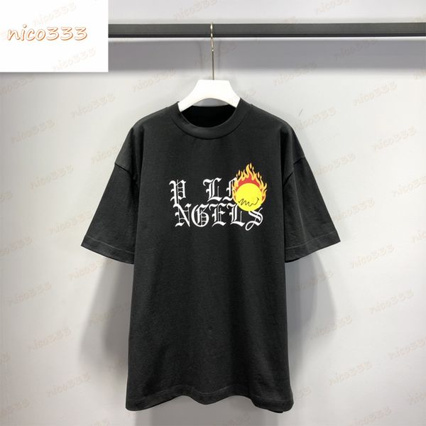 23ss new flaming sun sanskrit letter print pattern cotton round neck loose and versatile men women short sleeve, White;black
23ss new flaming sun sanskrit letter print pattern cotton round neck loose and versatile men women short sleeve, White;black