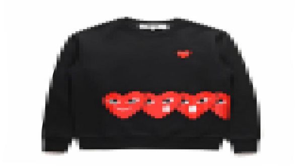 designers men s clothing commes des garcons play hoodie red heart printing pullover cotton hip hop streewear5057208, Black;brown
designers men s clothing commes des garcons play hoodie red heart printing pullover cotton hip hop streewear5057208, Black;brown
