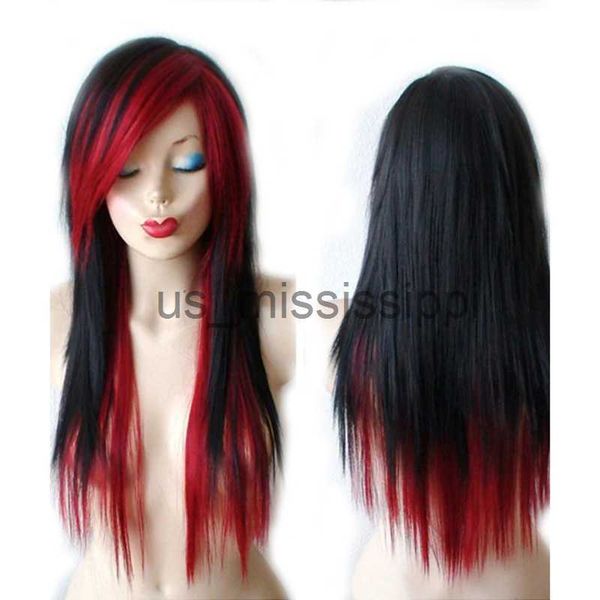 cosplay wigs hairjoy synthetic hair long straight layered haircut women ombre wig side part bangs x0901, Black
cosplay wigs hairjoy synthetic hair long straight layered haircut women ombre wig side part bangs x0901, Black