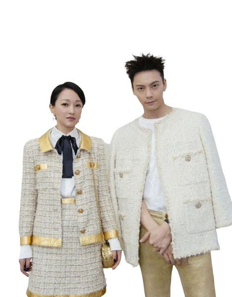 women's jackets designer new brand jacket fashion grade autumn winter men women alike tweed coat overcoat leisure spring coats cardigan, Black
women's jackets designer new brand jacket fashion grade autumn winter men women alike tweed coat overcoat leisure spring coats cardigan, Black