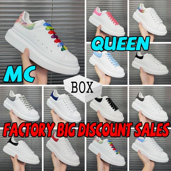 with box designer shoes mens oversized sneakers platform triple white alexander mqueen black luxury leather sports trainers mcqueens casual
with box designer shoes mens oversized sneakers platform triple white alexander mqueen black luxury leather sports trainers mcqueens casual