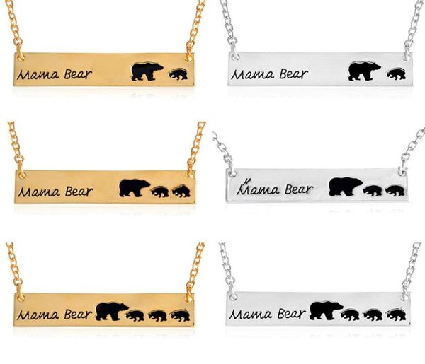 6pcs fashion jewelry mama bear baby bear pendant necklaces for women girls cute silver gold color long chain necklaces9572790
6pcs fashion jewelry mama bear baby bear pendant necklaces for women girls cute silver gold color long chain necklaces9572790