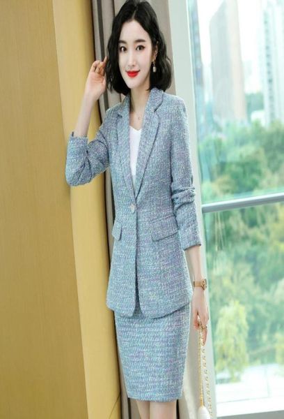 two piece dress winter skirt suit woman elegant temperament longsleeved tweed jacket coat set office lady overall for work s2647642, White
two piece dress winter skirt suit woman elegant temperament longsleeved tweed jacket coat set office lady overall for work s2647642, White