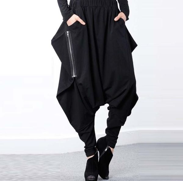 women harem pants drape oversize dropcrotch hip hop trousers plus size2476539, Blue
women harem pants drape oversize dropcrotch hip hop trousers plus size2476539, Blue