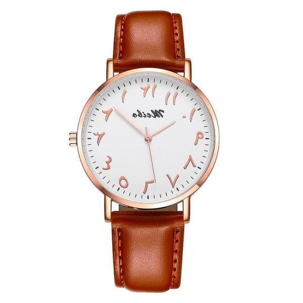 unique de leather watches arabic watch colour luxe clock multiple digital ladies montre quartz watch gold itghu, Slivery;brown
unique de leather watches arabic watch colour luxe clock multiple digital ladies montre quartz watch gold itghu, Slivery;brown