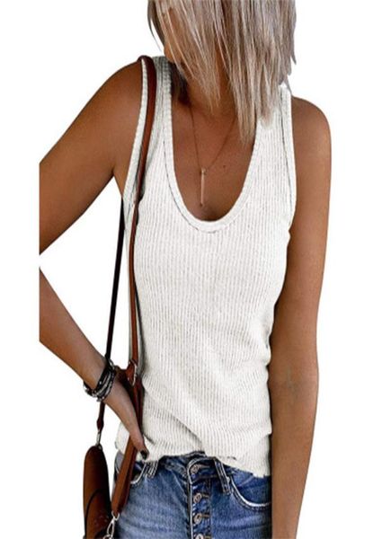 2021 spring and summer women039s clothing tanks uneck sleeveless rib knitted casual vest plus sizetshirt1063227, White
2021 spring and summer women039s clothing tanks uneck sleeveless rib knitted casual vest plus sizetshirt1063227, White