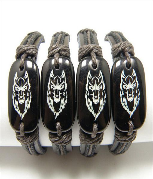 jewelry whole 12pcs imitatation yak bone resin carved totem wolf head leather bracelet bangles amulet gift mb031334268, Black
jewelry whole 12pcs imitatation yak bone resin carved totem wolf head leather bracelet bangles amulet gift mb031334268, Black