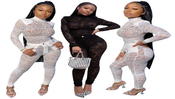 see through lace women two pieces outftis 2020 lady nightclub high neck long sleeves and pants skinny sets test4434183, Gray
see through lace women two pieces outftis 2020 lady nightclub high neck long sleeves and pants skinny sets test4434183, Gray