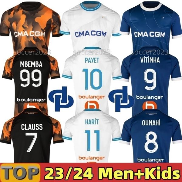 23 24 marseilles special soccer jerseys 2023 2024 maillot foot om vitinha guendouzi alexis gerson payet clauss football shirts men kids unif, Black;yellow
23 24 marseilles special soccer jerseys 2023 2024 maillot foot om vitinha guendouzi alexis gerson payet clauss football shirts men kids unif, Black;yellow