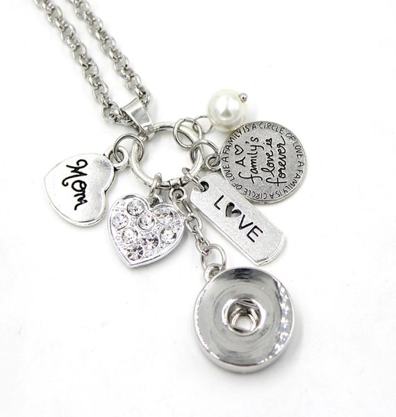 whole diy personalized gift 18mm snap jewelry family mom pendant charm necklace heart snap necklace for mother mom gift1251423, Silver
whole diy personalized gift 18mm snap jewelry family mom pendant charm necklace heart snap necklace for mother mom gift1251423, Silver