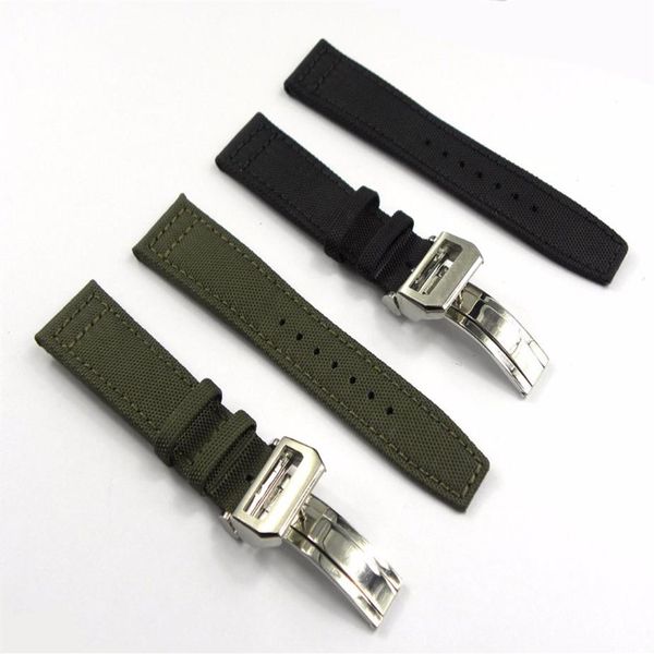 20 21 22mmgreen black nylon fabric leather band wrist watch band strap belt 316l stainless steel buckle deployment clasp201j, Black;brown
20 21 22mmgreen black nylon fabric leather band wrist watch band strap belt 316l stainless steel buckle deployment clasp201j, Black;brown