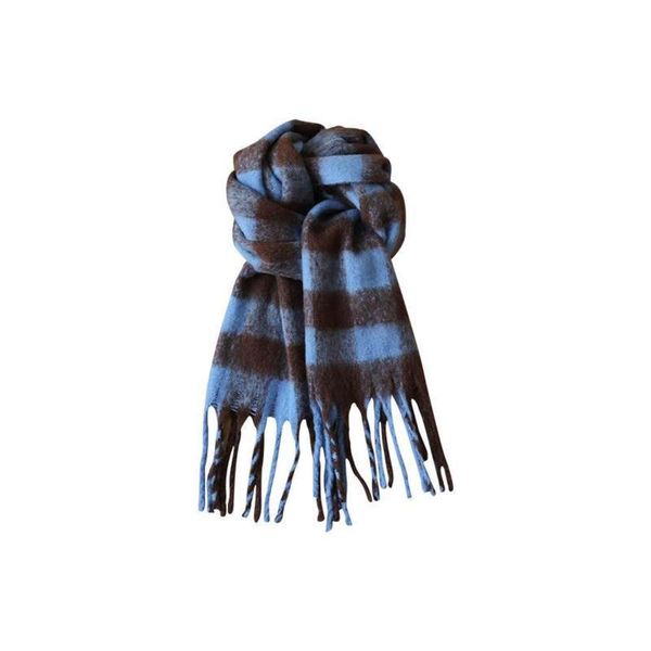 yu shu womens winter scarf warm thick korean style versatile ins shawl mohair, Blue;gray
yu shu womens winter scarf warm thick korean style versatile ins shawl mohair, Blue;gray