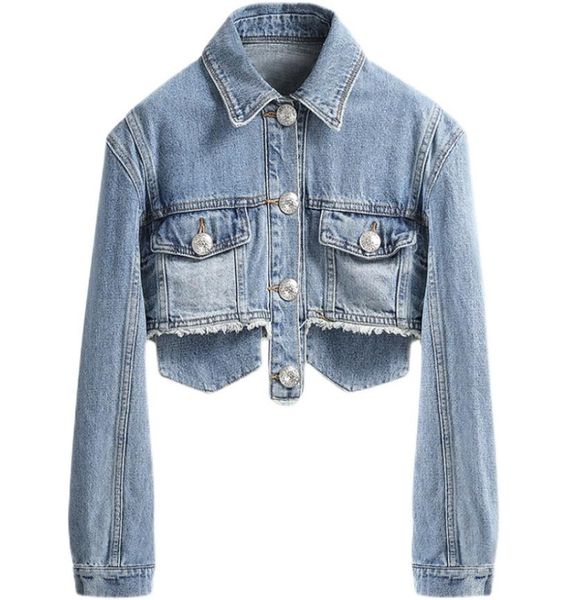 2021 autumn fashion design women039s cool denim jeans long sleeve short high waist coat jacket casual casacos sml7215530, Black;brown
2021 autumn fashion design women039s cool denim jeans long sleeve short high waist coat jacket casual casacos sml7215530, Black;brown