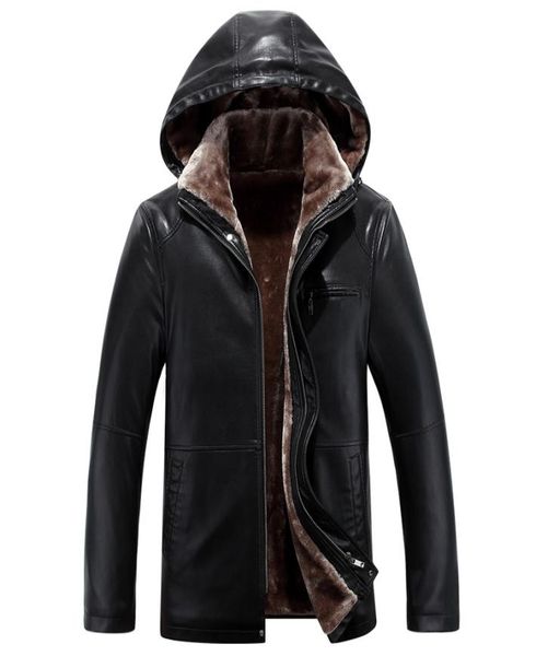 men039s leather jackets hooded faux fur coats thicken warm windbreaker waterproof overcoat slim fit 2018 plus size clothin5165825, Black
men039s leather jackets hooded faux fur coats thicken warm windbreaker waterproof overcoat slim fit 2018 plus size clothin5165825, Black