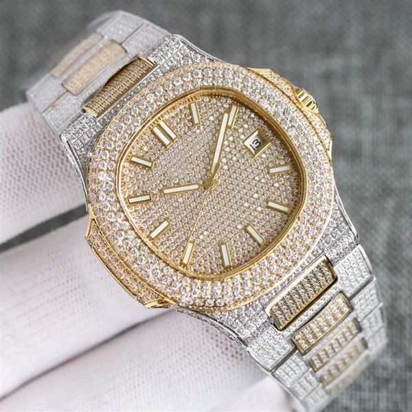 diamond watch mens watch automatic mechanical wristwatch 40mm stainless steel strap sapphire waterproof design for men gold watch 199f, Slivery;brown
diamond watch mens watch automatic mechanical wristwatch 40mm stainless steel strap sapphire waterproof design for men gold watch 199f, Slivery;brown