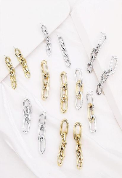 trendy thick chain vintage earrings for women geometric statement gold ccb drop earrings punk earings jewelry accessories8072075, Silver
trendy thick chain vintage earrings for women geometric statement gold ccb drop earrings punk earings jewelry accessories8072075, Silver