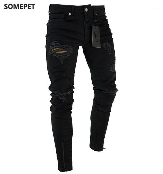men039s jeans black stretch skinny fit bottom zipper men knee ripped distressed hole biker pants hip hop street big size xxxl9159749, Blue
men039s jeans black stretch skinny fit bottom zipper men knee ripped distressed hole biker pants hip hop street big size xxxl9159749, Blue