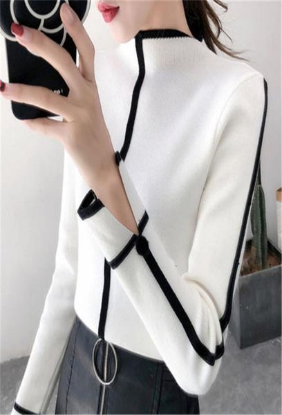 sweater female soft korean style skinny winter turtleneck women bodycon basic pullovers long sleeve pull femme coat female y197233140, White;black
sweater female soft korean style skinny winter turtleneck women bodycon basic pullovers long sleeve pull femme coat female y197233140, White;black
