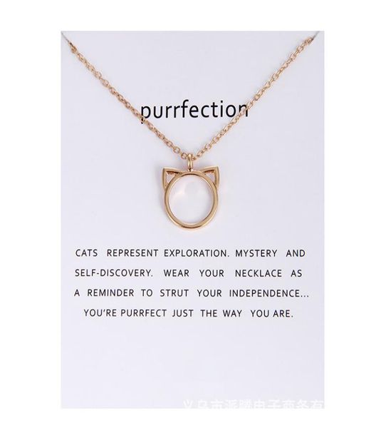 no dogeared logo fashion jewelry purrfection cat ear alloy pendant short necklace women mother day gift whole5911039, Silver
no dogeared logo fashion jewelry purrfection cat ear alloy pendant short necklace women mother day gift whole5911039, Silver