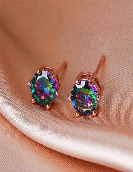 6mm round small stone rainbow zircon stud earrings for women vintage fashion crystal rose goldblackgoldsilver color earrings1555690, Golden;silver
6mm round small stone rainbow zircon stud earrings for women vintage fashion crystal rose goldblackgoldsilver color earrings1555690, Golden;silver