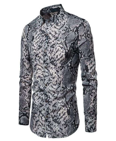 autumn snakeskin pattern long sleeve men dress shirt good quality tuxedo slim fit christmas9253476, White;black
autumn snakeskin pattern long sleeve men dress shirt good quality tuxedo slim fit christmas9253476, White;black