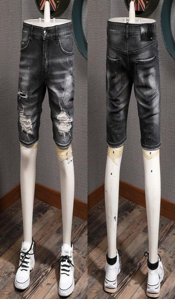 men039s street style black worn out cowboy shorts stretch fit men039s distressed fit effect short denim3299056, Blue
men039s street style black worn out cowboy shorts stretch fit men039s distressed fit effect short denim3299056, Blue
