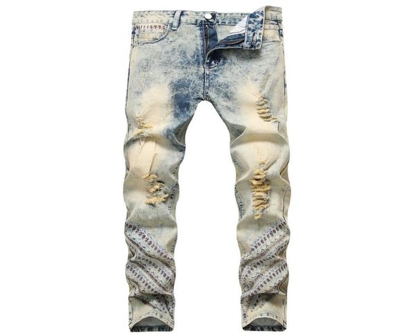 unique mens retro ripped skinny jeans fashion designer vintage straight leg slim fit motocycle scratched biker denim pants jb5369500584, Blue
unique mens retro ripped skinny jeans fashion designer vintage straight leg slim fit motocycle scratched biker denim pants jb5369500584, Blue