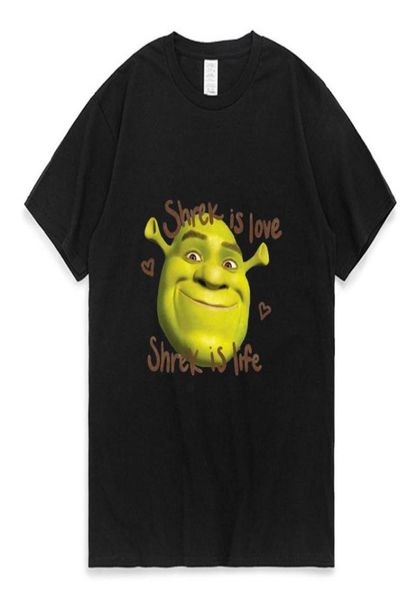 men039s tshirts shrek is love life print t shirt men women summer cotton oversized comfortable tshirt trendy fashion short sl4632998, White;black
men039s tshirts shrek is love life print t shirt men women summer cotton oversized comfortable tshirt trendy fashion short sl4632998, White;black