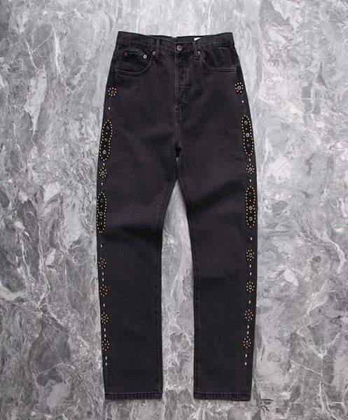 plus size pants jeans rivet straight washed do old men women 1 quality loose jeans3784428, Black;brown
plus size pants jeans rivet straight washed do old men women 1 quality loose jeans3784428, Black;brown